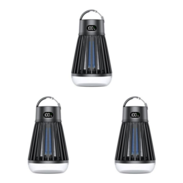 Toystoory Se utilizó un repelente de mosquitos recargable conveniente y efectivo con una capacidad de batería de 2000 mAh para mejorar el negro Type1 NO1