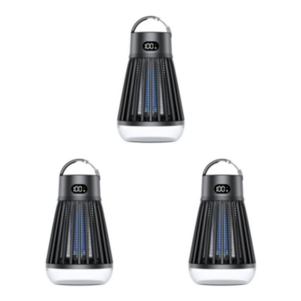 Toystoory Se utilizó un repelente de mosquitos recargable conveniente y efectivo con una capacidad de batería de 2000 mAh para mejorar el negro Type1 NO1