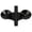 Black, variant on 3x2.1 Inch PVC Aquarium Suction Cup Divider Clips, Fish Tank Isolation Mesh Board Fixing Brackets, Durable Glass Holding Clamps for Aquatic Breeding Partition and Fish Tank Decor Setup,1 Pc,White