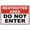 Warning Sign 3, variant on Restricted Area Authorized Only Sign 8"x12", Aluminum Tin Warning Signs for Home Outdoor Garden, Durable Weatherproof Security Sign for Storage