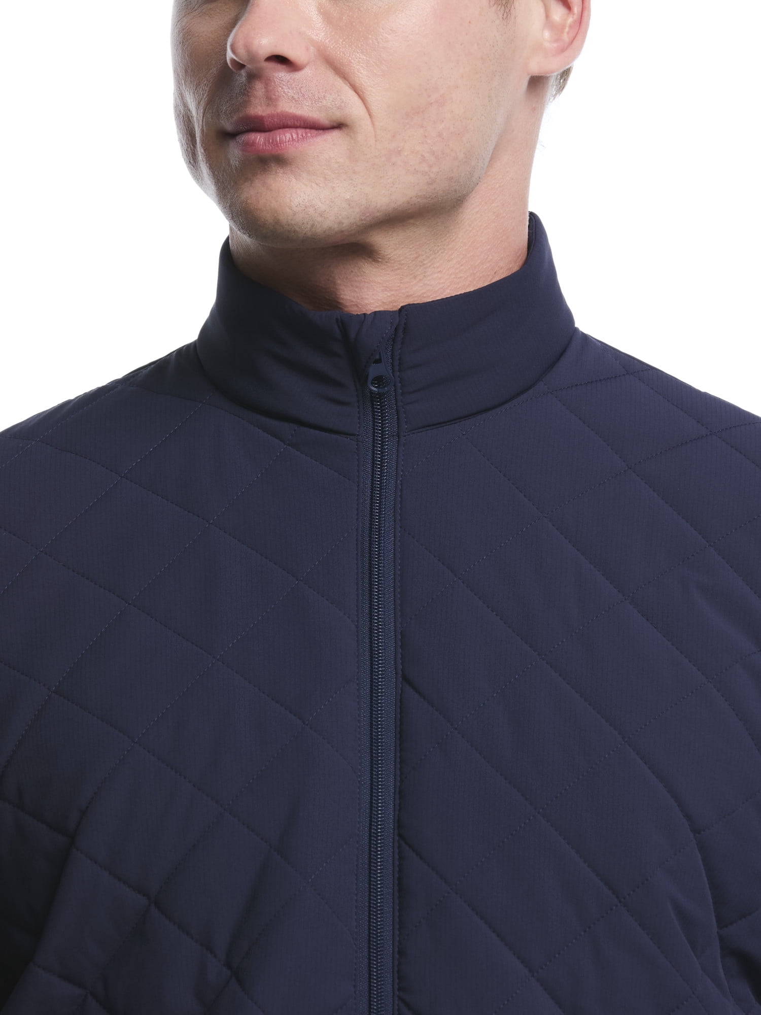 Ben Hogan Men's & Big Men's Performance Long Sleeve Full Zip Fiber-Fill Quilted Jacket, Sizes S-5XL