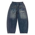 thumbnail image 6 of OJSFQUFP Boys' Jeans Spring and Fall Work Pants Loose Long Pants Straight Leg Pants (5-16Y) Kids Pants Relaxed Fit, 6 of 8