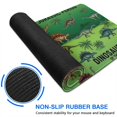 thumbnail image 6 of Long Mouse Pads for Desk,Green Cartoon Dinosaurs Pattern Desk Mats on Top Of Desks, Desk Mouse Pad Extra Large with 3mm Non-Slip Base and Stitched Edge for Gaming,Office,Work,Home 47.3"x23.6", 6 of 6