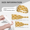thumbnail image 2 of Cute Fried Egg Onion Headbands for Women Men, Workout Elastic Sweat Band for Yoga Running Cycling Gym Exercise Non Slip Head Bands for Women's Hair, 2 of 5