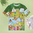 thumbnail image 5 of Animal Crossing Womens T-shirts Crewneck Shirts Blouse Short Sleeve Tee Shirts Girls Tops 6XL, 5 of 8