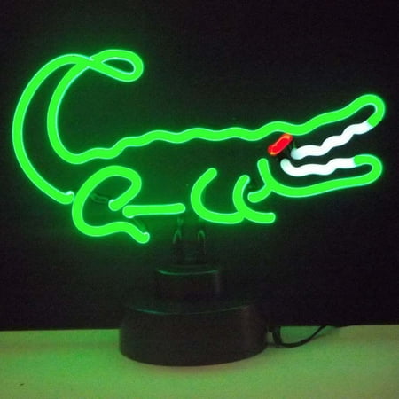 - Alligator Neon Sculpture