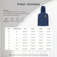thumbnail image 6 of TiaoBug Kids Casual Sports Fleece Jacket Boys Girls Solid Color Long Sleeve Zip Up Hoodies Outerwear Ivory 7-8, 6 of 6