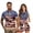 American Flag Palm Tree, variant on 2 Piece Couples Golf Outfit Men's Short Sleeve Quick Dry Shirts Western Cowboy Horse Women's Sleeveless Golf Dress with Built-In Shorts Pockets for Hiking Running