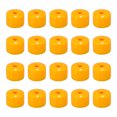 thumbnail image 1 of 20 unidades de tornillos de rueda para coche, color amarillo, 17 mm Unique Bargains Cubo Tornillo Tapa, 1 of 7