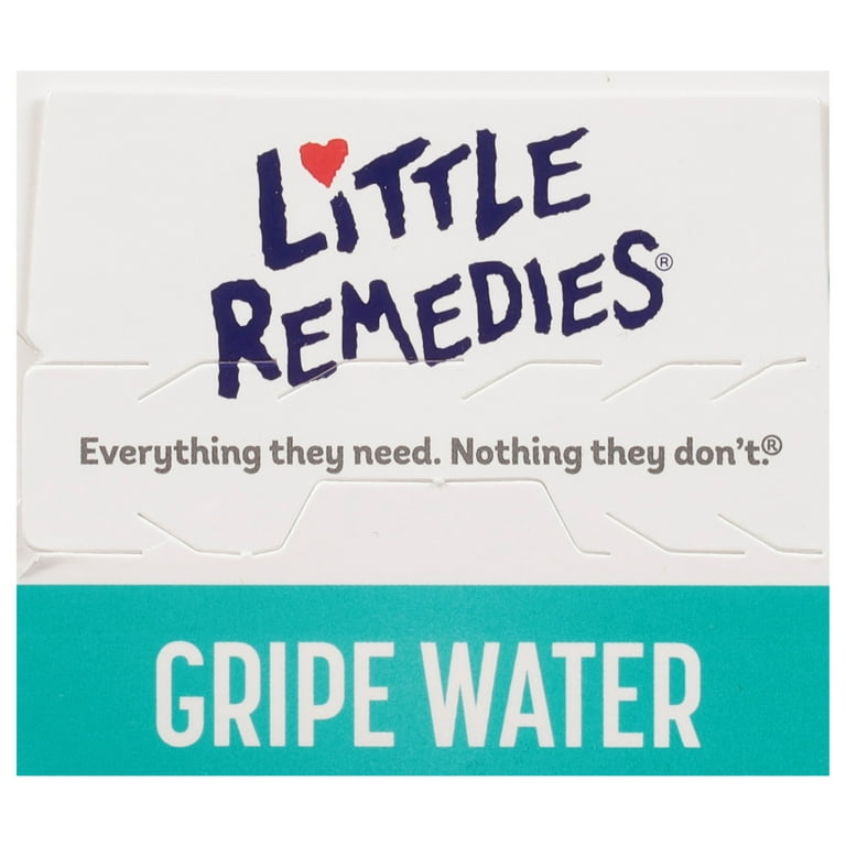 Little Remedies Fast Acting Gripe Water | Safe for Newborns | 4 FL OZ | 6  Pack