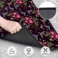 thumbnail image 3 of Sikiie Flowers And Humming Bird1 Car Foot Mat Set of 4 Pieces Basics Universal Fit Rubber Carpet Floor Mats For Car SUV Van & Truck, 26.8"L x 17.3"W (Front), 13"L x 17.3"W(Rear), 3 of 6