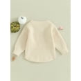thumbnail image 3 of Bagilaanoe Newborn Baby Boys Halloween Clothes Knitted Romper Sweater Long Sleeve Jacquard Bodysuits 3M 6M 9M 12M 24M Infant Warm Jumpers Tops Fall Loose Knitwear, 3 of 8