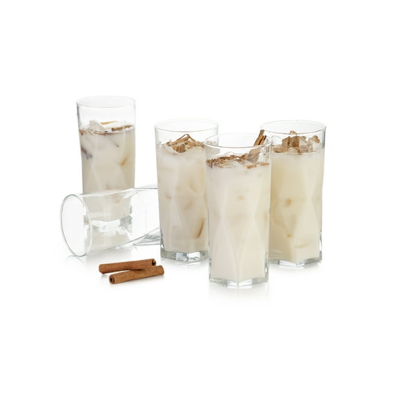 Rombus Juego De 12 Vasos De Vidrio Modernos