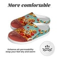thumbnail image 6 of Easygdp Floating Colorful Cereal Slippers for Women Mens Winter Warm Home Slippers Plush Slip on House Slippers for Indoor Outdoor Shoes-8, 6 of 7