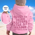 thumbnail image 2 of Sweat à Capuche Décontracté à Manches Longues et Col Rond Imprimé Lettre pour Filles Automne et Hiver, 2 of 5