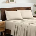 thumbnail image 5 of Bare Home Pillowcase Set - Envelope Closure - Premium 1800 Collection - Double Brushed - Ultra Soft - Standard Size, Sand, 2 Count, 5 of 8