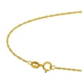 thumbnail image 3 of JewelStop 14k Solid Yellow Gold 1.7 mm Singapore Chain Necklace, Spring Ring Clasp-20 Inches, 2.6gr., 3 of 6