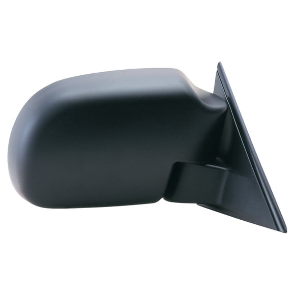 Fit System Passenger Side Mirror for Chevy Blazer, S10 P-U/GMC Jimmy/Isuzu Hombre, Sonoma P-U, GMC Envoy/Oldsmobile Bravada, Black, Foldaway, Manual