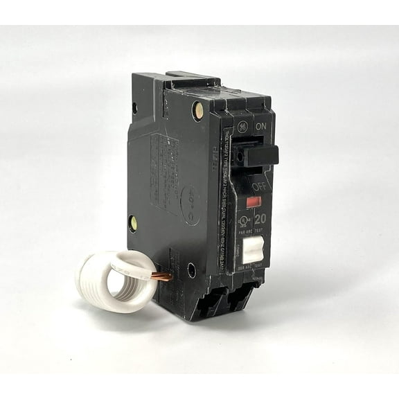 GE THQL1120AF2, 20A, Arc Fault, 1 Pole, 120/240V, 10kAIC, Circuit Breaker