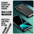 thumbnail image 3 of Rome Tech Case with Kickstand & Magnet Compatible with Magsafe for Samsung Galaxy S24 (2024), Shockproof Slim Magnetic Cover, Black, 3 of 6