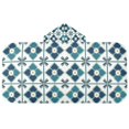 thumbnail image 5 of Yayeee Kids Hooded Towel with Hand Pockets Beach Soft Absorbent Bath Wrap 50 x 23.5 inch, Blue Mosaic Pattern, 5 of 5