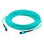 UPC: 0821455053713 | AddOn 15m MPO OM3 Aqua Patch Cable – patch cable – 49 ft – aqua