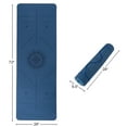 thumbnail image 7 of Non-Slip Yoga Mat with Alignment Marks '? Lightweight Exercise Mat with Carry Strap for Ho, 7 of 7