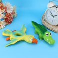 thumbnail image 4 of Bird Crocodiles Shape Sounding Teeth Cleaning Protection Biting Latex Toy for Pet Cat Small Dog Gifts, 4 of 8