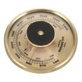 thumbnail image 1 of CTIRCHIU Multi Function Golden Barometer Thermometer Hygrometer Weather Station for Indoor Monitoring, 1 of 7