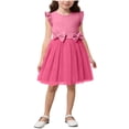 thumbnail image 2 of Amidoa Sleeveless Dress for Girl Tulle Dresses Summer Casual Girl's Sundress, 2 of 5