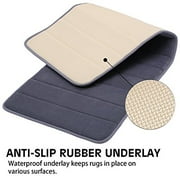 Rubber Backed Rugs 2018 K Mat 47 X 17 Long Anti Fatigue Memory Foam Kitchen