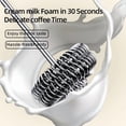 thumbnail image 3 of HOT  Electric Milk Frother + Egg Beater Wireless Type-C Charging 3 Speeds Mini Handheld Foam Maker Coffee Whisk Cooking Tools, 3 of 9