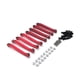 thumbnail image 4 of 8 piezas de barra de tracción para actualización de barra de dirección para D90 D91 D96 MN98 MN99S RC Hobby Car rojo, 4 of 5