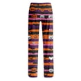 thumbnail image 5 of IYYVV Halloween Pajamas For Womens Cute Pumpkin Bats Print Drawstring Sleep Bottoms Cozy Comfortable Spooky Ghost Fall Clothes Red M, 5 of 5