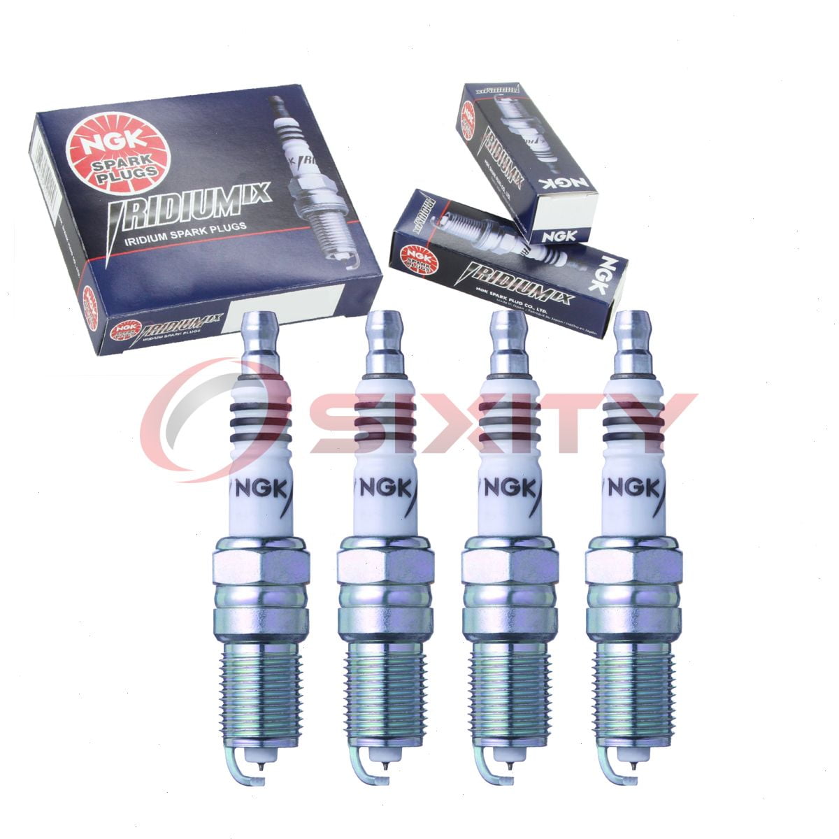4 pc NGK 7164 Iridium IX Spark Plugs for 12 12561466 12563707 12565753 14 15 16 1765288 1835342T 1835406T 1835414T 1835430T 1835464T 1835788T 1835826T 241-902 241-908 241-913 241-919 241-932 241-936