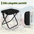 thumbnail image 2 of Silla Plegable Portatil Camping Con Bolsa de Transporte, 2 of 3