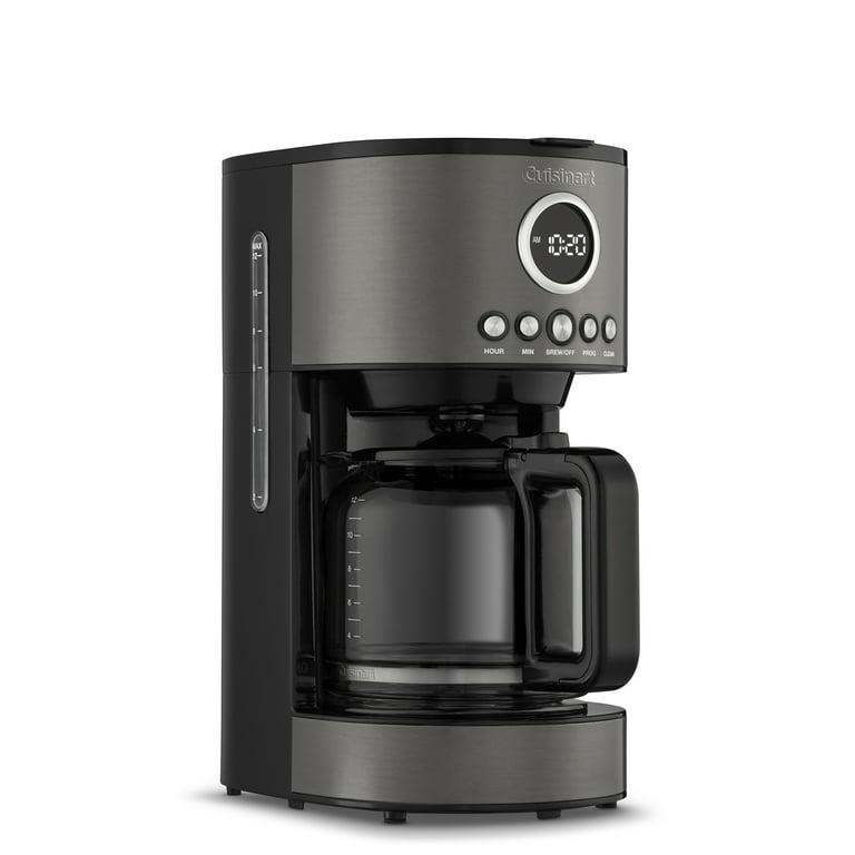 Cuisinart 12 Cup Black Stainless Coffeemaker