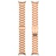 thumbnail image 3 of Jixopn - Pulsera de acero inoxidable y metal, correa de repuesto ajustable para Google Pixel Watch 3 (41 mm y 45 mm), 3 of 8