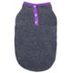 thumbnail image 2 of 2 piezas de ropa de invierno cálida para perros y cachorros, jersey de forro polar, abrigo, chaqueta, ropa gris oscuro, 2 of 5