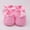 Pink, variant on WUXIAN Child Baby Girls Soft Shoes Soft Soled Non- Bowknot Footwear Crib Shoes Stylish Baby Footwear