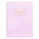 thumbnail image 1 of GOOHOCHY Mini agenda diaria 2026, tamaño A7, calendario de bolsillo compacto con tapa de PU, planificador mensual y semanal en inglés para bolso., 1 of 7