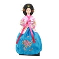 thumbnail image 3 of Muñeca Hanbok coreana, estatua femenina, juguete único, artesanía tradicional, figura coleccionable, muñeca asiática antigua para decoración de mesa. Estilo F, 3 of 8