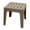 Brown, variant on Adams Big Easy Square Polypropylene Stackable Side Table, Gray (18.9" x 17.75")