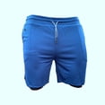 thumbnail image 3 of Swimming Shorts Men, Swimming Trunks With Compression Liner 2 In 1 Quick Dry Stretchy Mens Swim Shorts Surfing Beach Shorts With 2 Zipper Pockets, 3 of 4