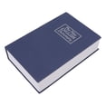 thumbnail image 2 of Book Safe, Simulation Book Safe Box Multiple Uses With Lock For Office Black,Blue, 2 of 8