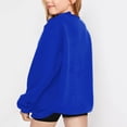 thumbnail image 5 of KAUOD Teen Girls Heart Print Sweatshirts Oversized Crew Neck Long Sleeve Cute Pullover Tops Clothes Kids Cotton Hoodies, 5 of 9