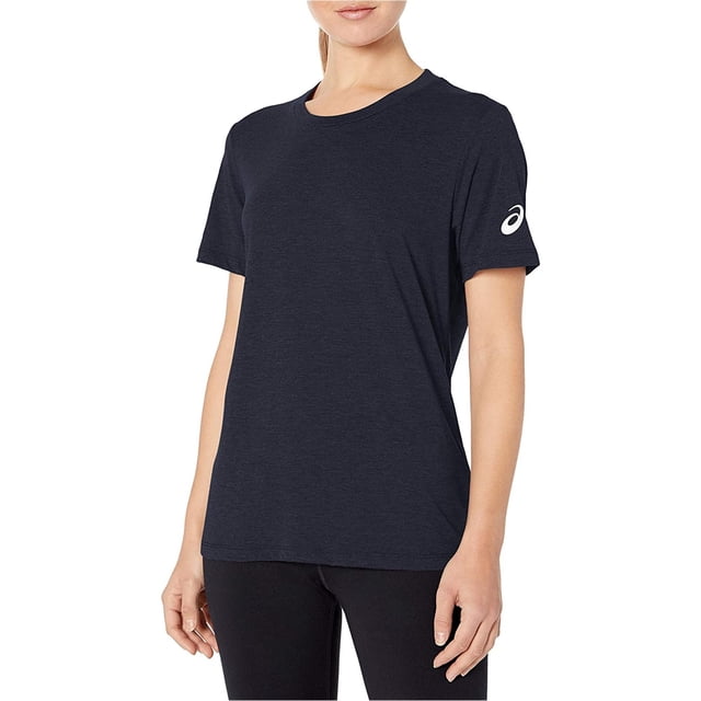 ASICS Womens Circuit SS Basic T-Shirt navy XS