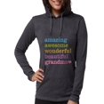 thumbnail image 1 of CafePress - Amazing Grandma Long Sleeve T Shirt - Womens Hooded Shirt, 1 of 1