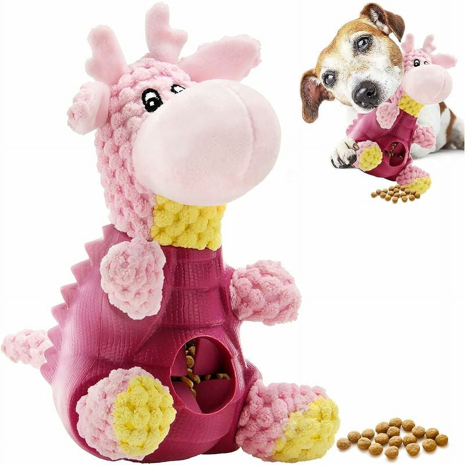 Jinsinto Jouet en Peluche Indestructible pour Chien Jouet Couineur