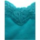 thumbnail image 2 of Aeropostale Womens Solid Classic Lace Cami Tank Top, azul, grande, 2 of 2
